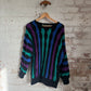 1980s Wool Knitted Multicoloured Jumper