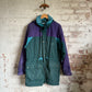 1990s Multicoloured Cotton Traders Parka Jacket Coat