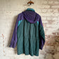 1990s Multicoloured Cotton Traders Parka Jacket Coat