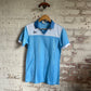1980s Baby Blue Puma Football Template Shirt