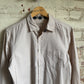 Beige Burberry Brit Cotton Button Up Shirt