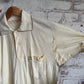 1960s Beige British Cotton Polo Shirt