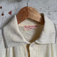 1960s Beige British Cotton Polo Shirt