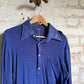 1970s Navy Blue Slazenger Long Sleeve Shirt