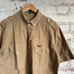 1980s Beige Wrangler Safari Style Shirt