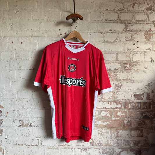 2005-2006 Charlton Home Football Kit Shirt