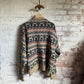 1980s Marlboro Aztec Knitted Cardigan Jumper
