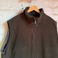 Dark Green Barbour Fleece Gilet Jumper