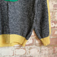 1970s Grey Knitted Italian Graphic Jumper