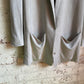 Grey Acne Long Jumper Blazer Jacket