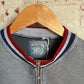 1980s Grey Faded Zip Sweatshirt