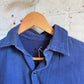 1950s Navy French Heavy Cotton Work Shirt