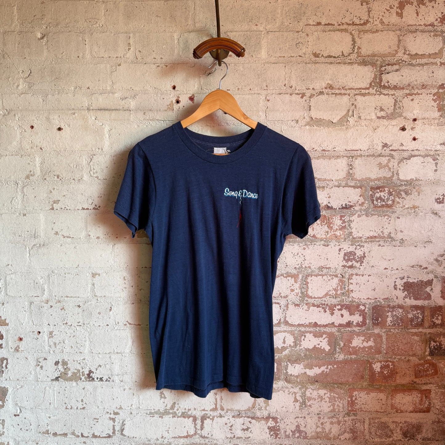 1970s Navy 'Graphic' Screen Stars T-Shirt