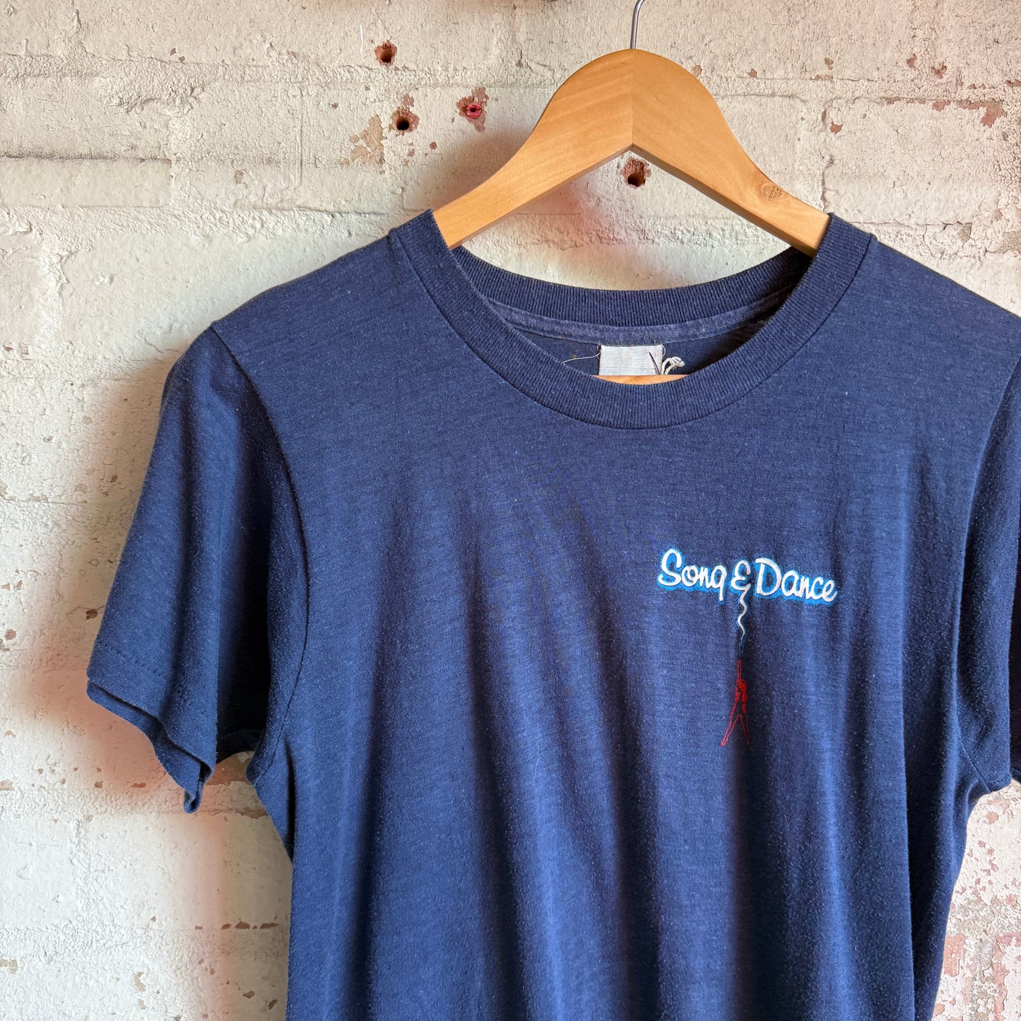 1970s Navy 'Graphic' Screen Stars T-Shirt