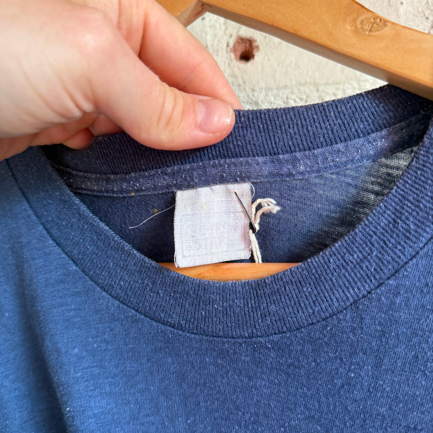 1970s Navy 'Graphic' Screen Stars T-Shirt