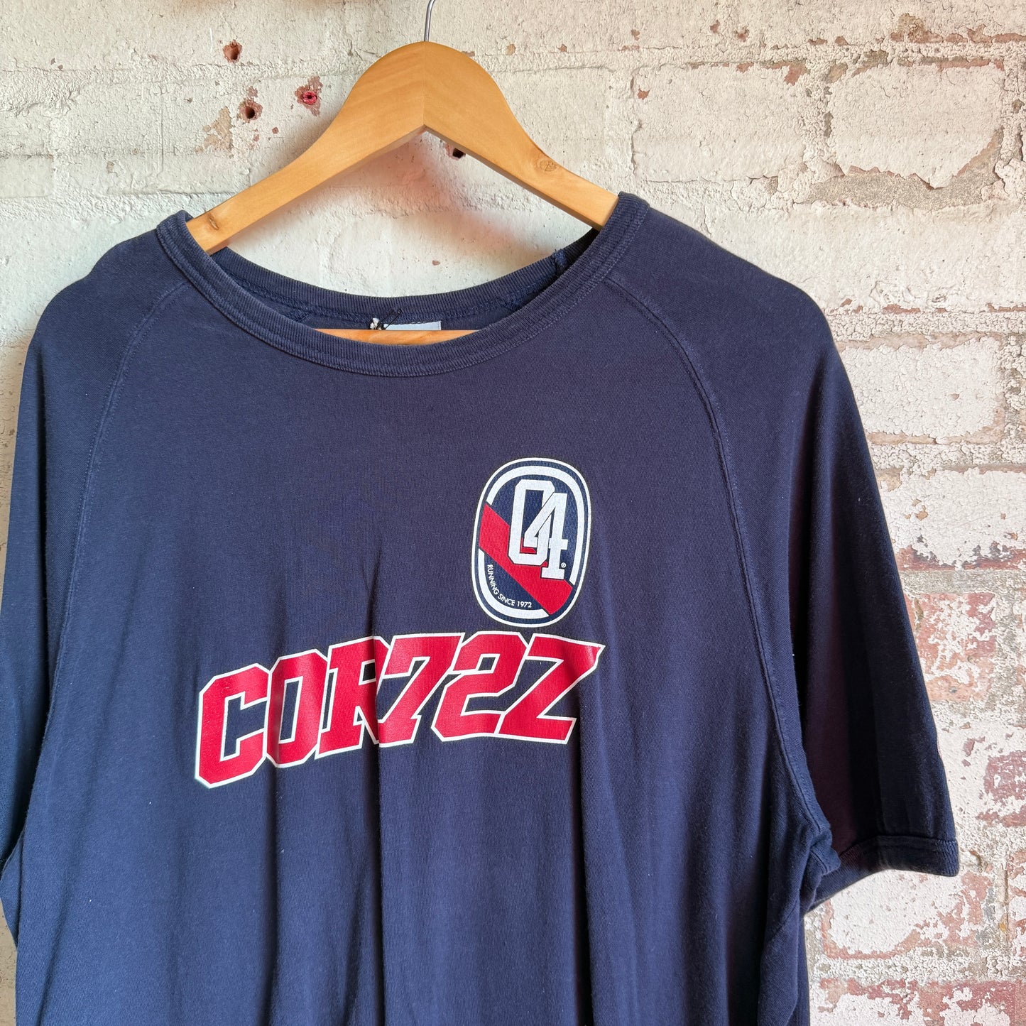 2000s Navy Nike Cortez Graphic T-Shirt