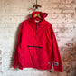 1980s Red LL Bean Pullover Smock Jacket