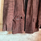 1970s Brown Suede Long Jacket