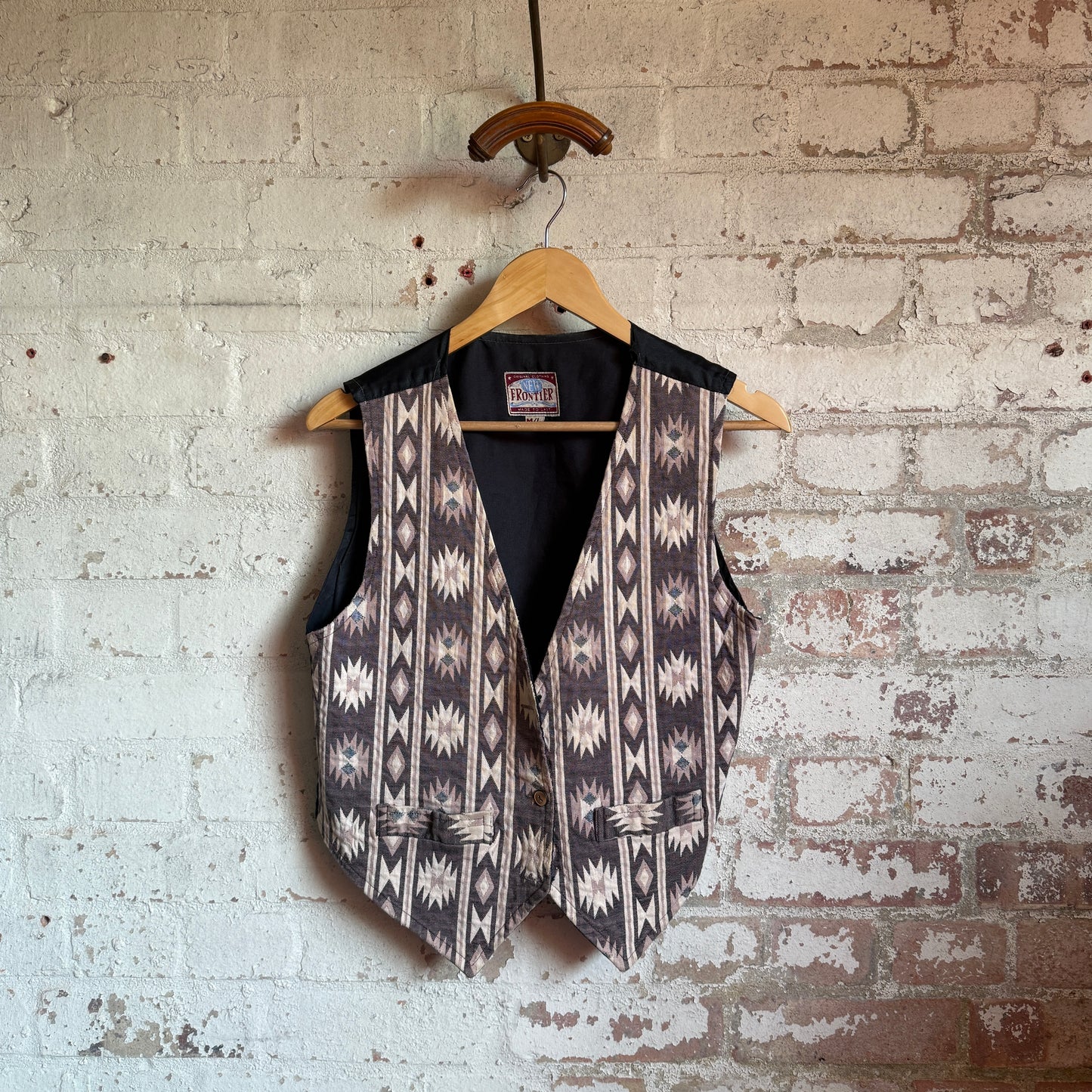 1980s Aztec Waistcoat