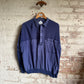 1980s Navy Faded Cotton Button Sweatshirt Shirt