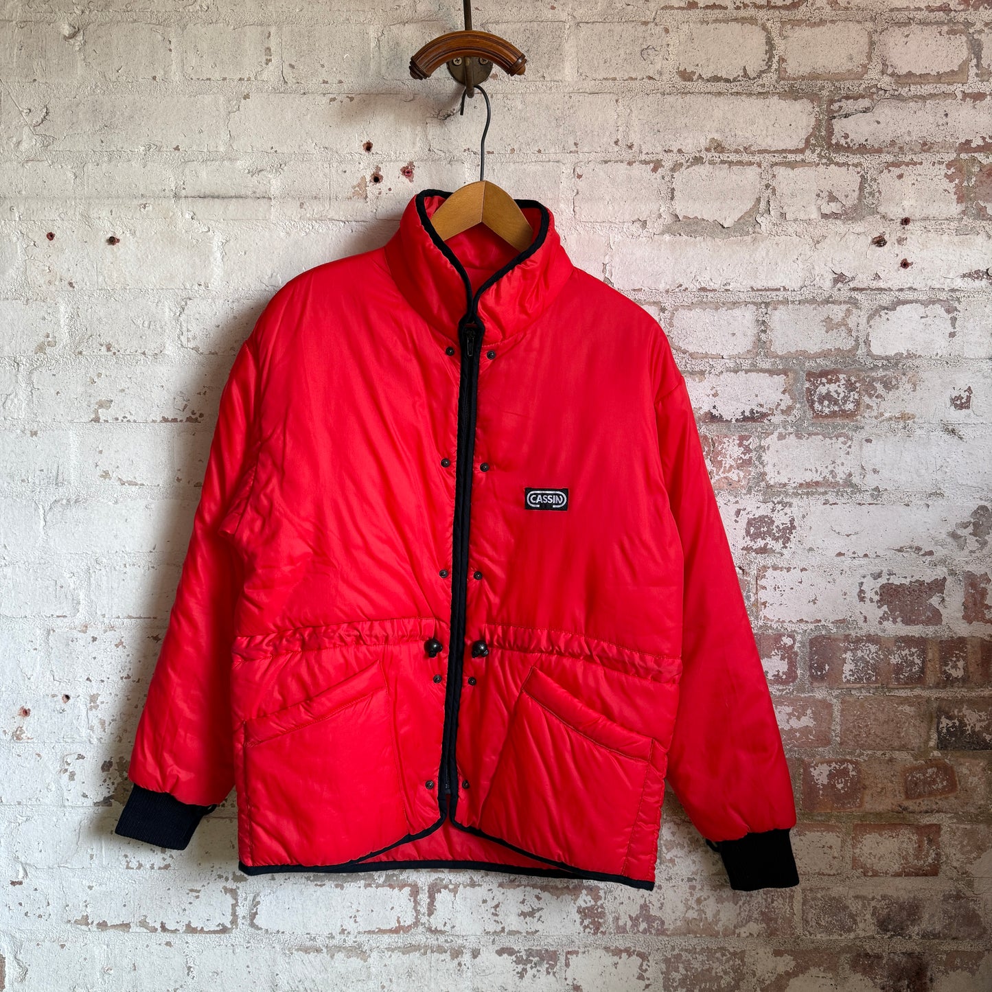 1980s Red Padded Ski Jacket