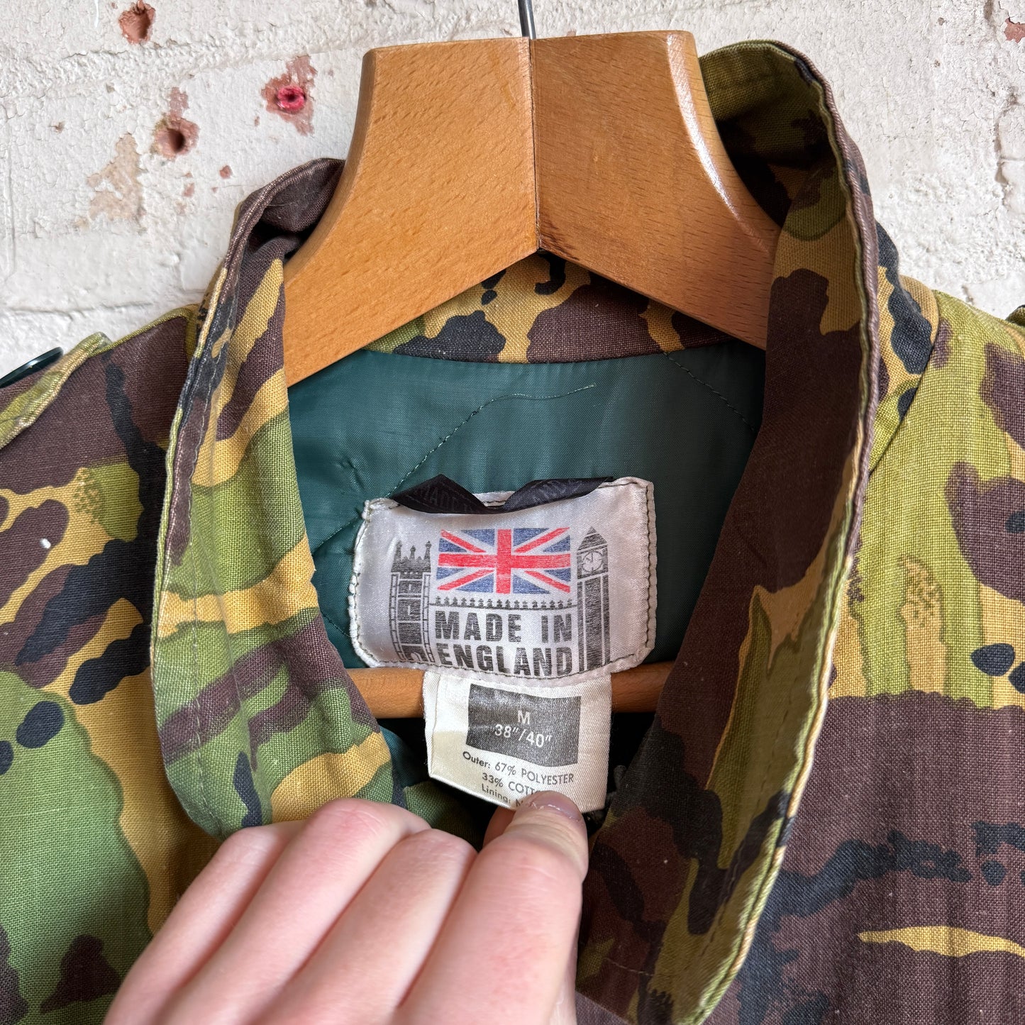 1970s British Camouflage Jacket