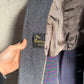 1950s Grey Wool French Overcoat Jacket