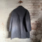 1950s Grey Wool French Overcoat Jacket