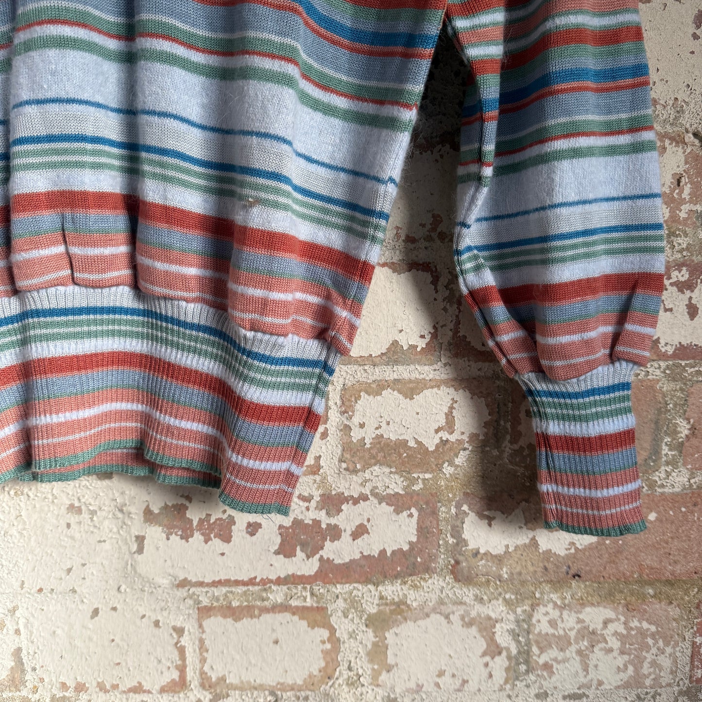 1970s Striped Knitted Jumper