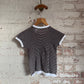 1970s Grey Raglan Knitted T-Shirt