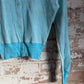 1960s Blue Striped British Cardigan Top