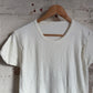 1980s Cream Blank Cotton T-Shirt