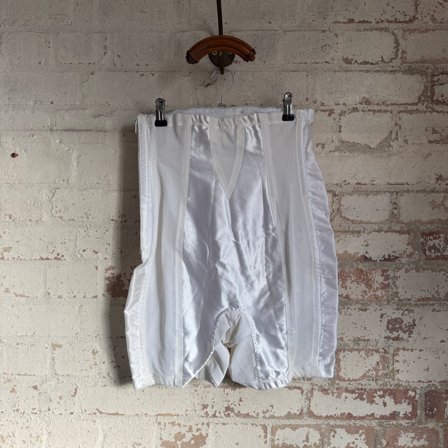 1960s White Dead Stock Italian Corset