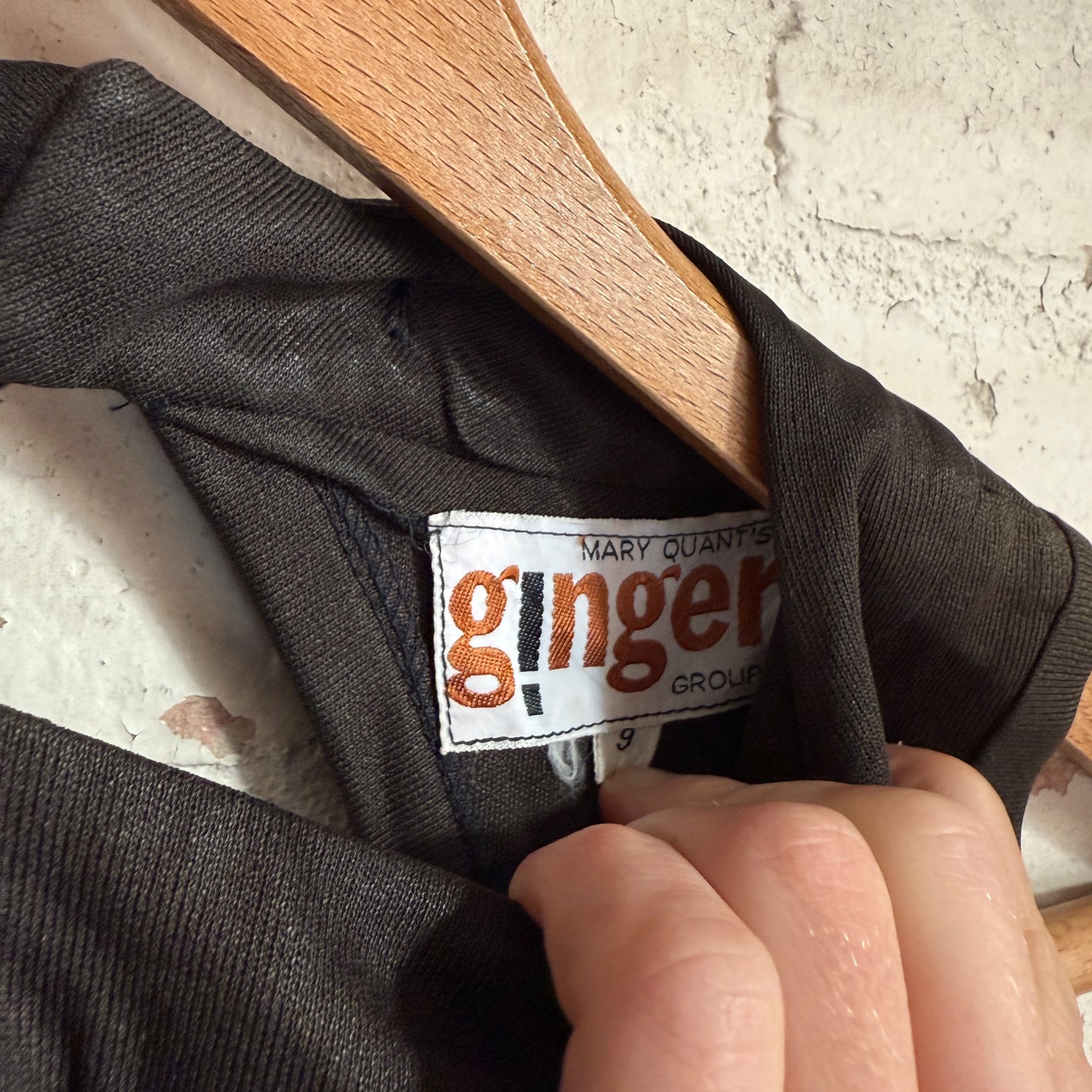 1970s Brown Mary Quant Ginger Evening Dress