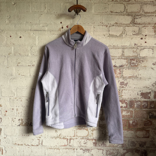 1990s Purple Helly Hansen Zip Up Fleece