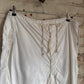 1970s White US Military Balloon Pants Cargo Trousers