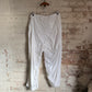1970s White US Military Balloon Pants Cargo Trousers