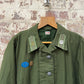 1970s Green Swedish Military Jacket