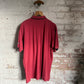 1990s Red Reebok Embroidered Polo Shirt Top
