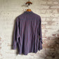 1980s Navy Checkered Long Sleeve Shirt