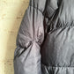 2000s Black Nike Long Puffer Jacket Coat