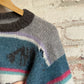 1980s Patterned Graphic Knitted Jumper
