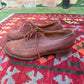 1950s 1952 Brown British Formal Leather Shoes