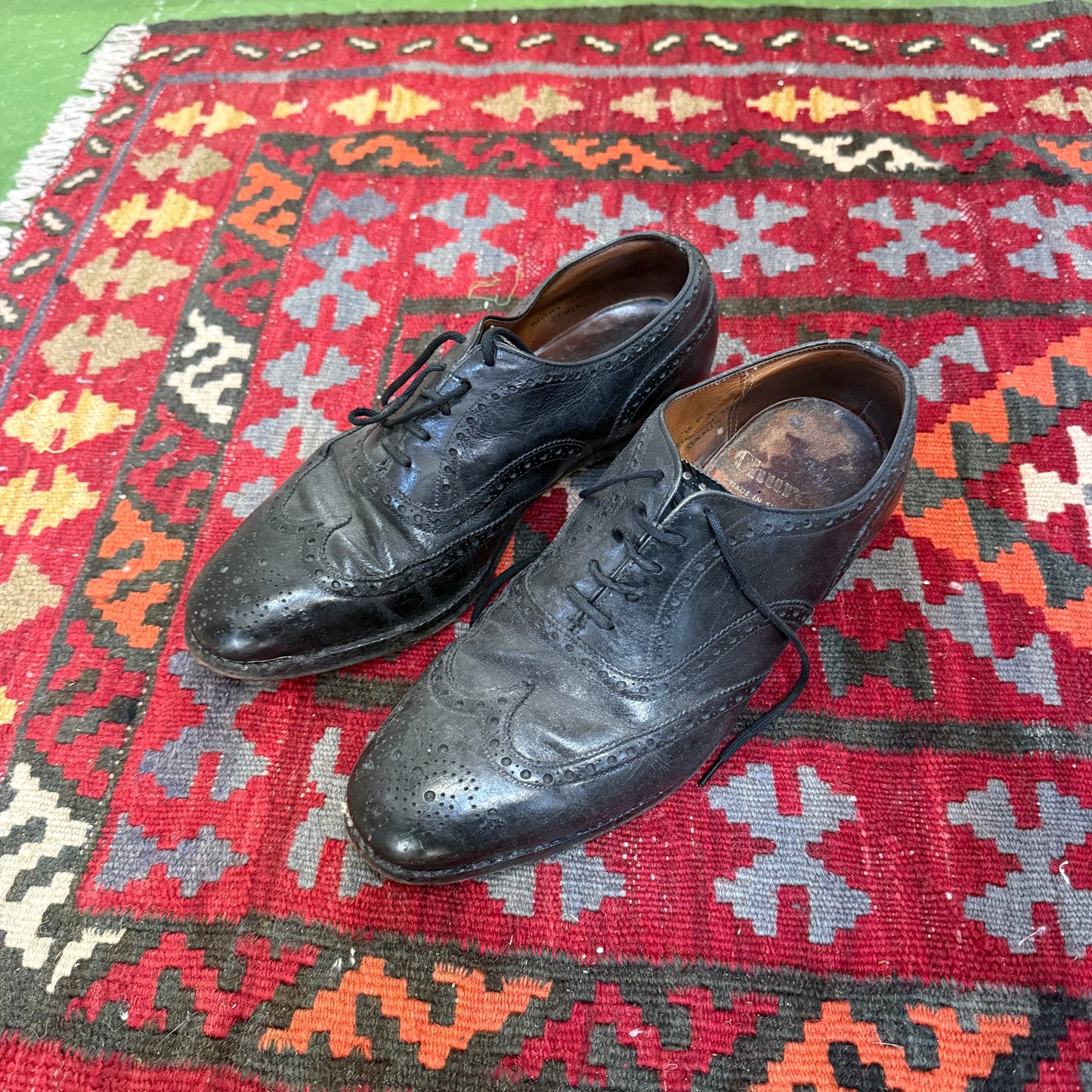 1960s Black Church's Brogue Shoes