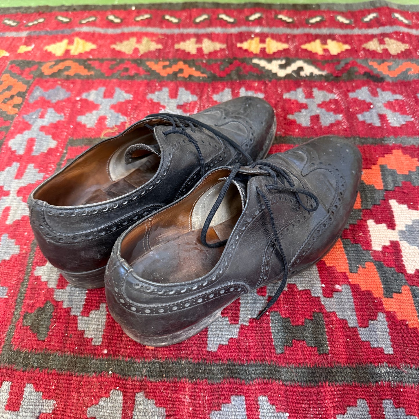 1960s Black Church's Brogue Shoes