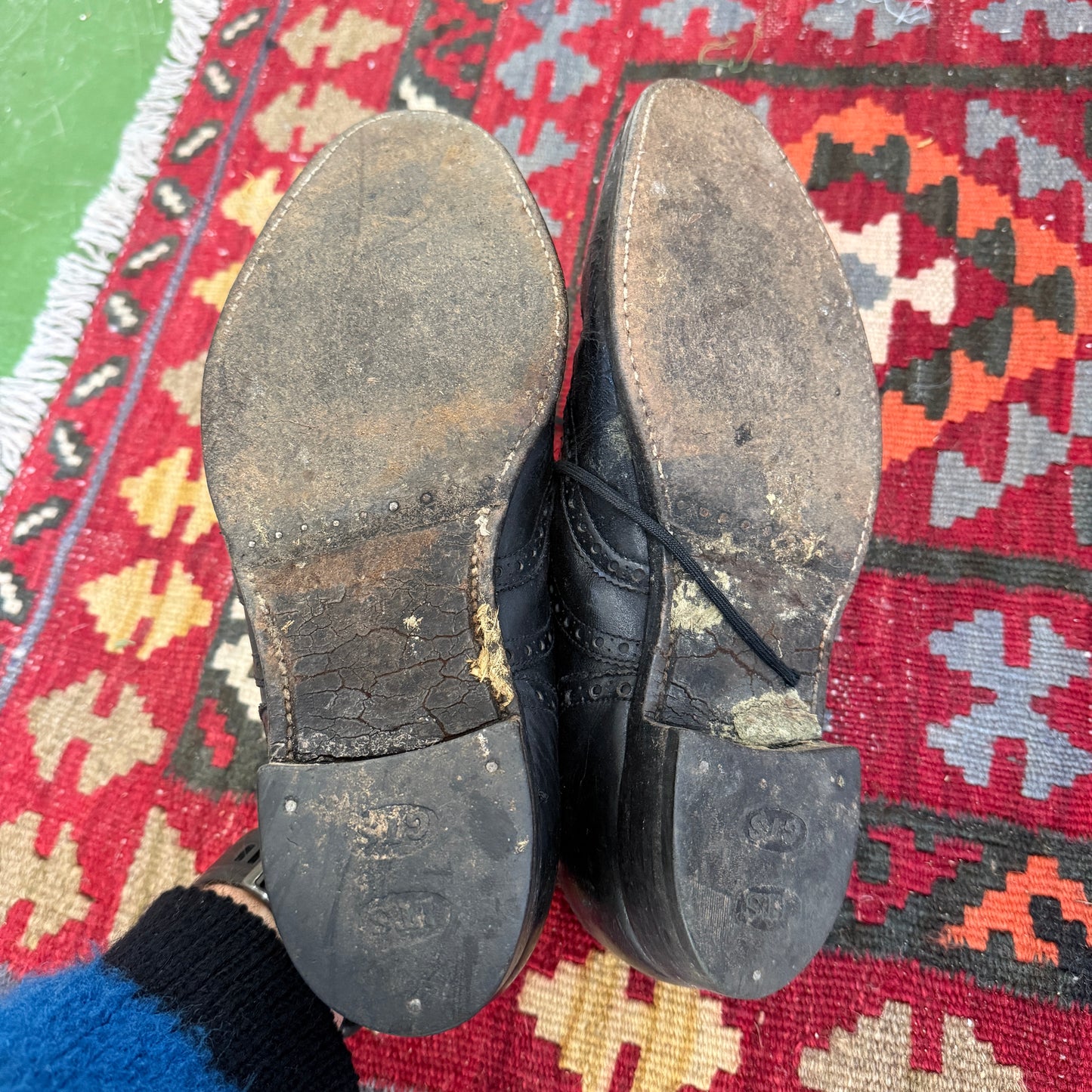 1960s Black Church's Brogue Shoes