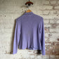 1950s Lilac Wool British Knitted Jumper