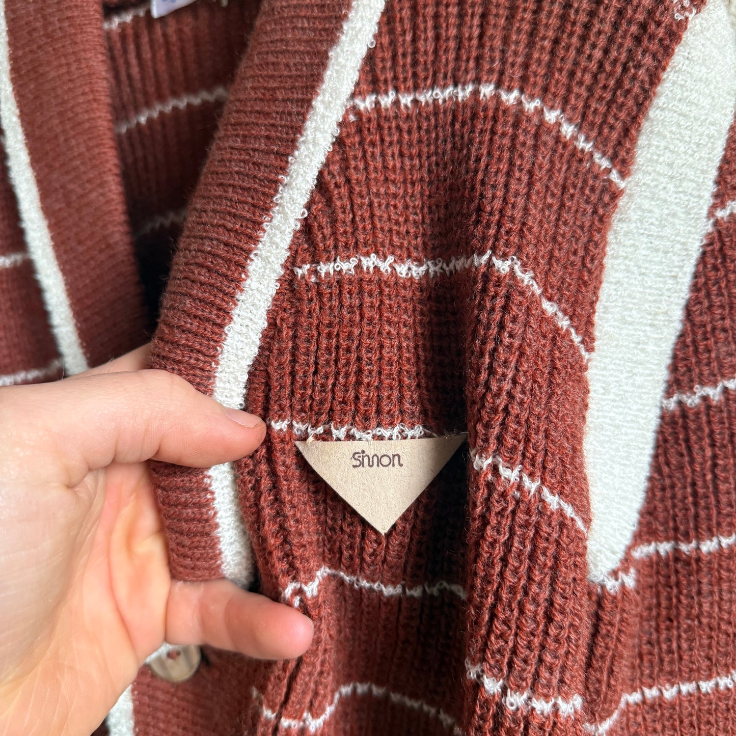 1980s Italian Knitted Cardigan Jumper