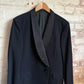 1960s Black Smoking Dinner Suit Blazer Jacket