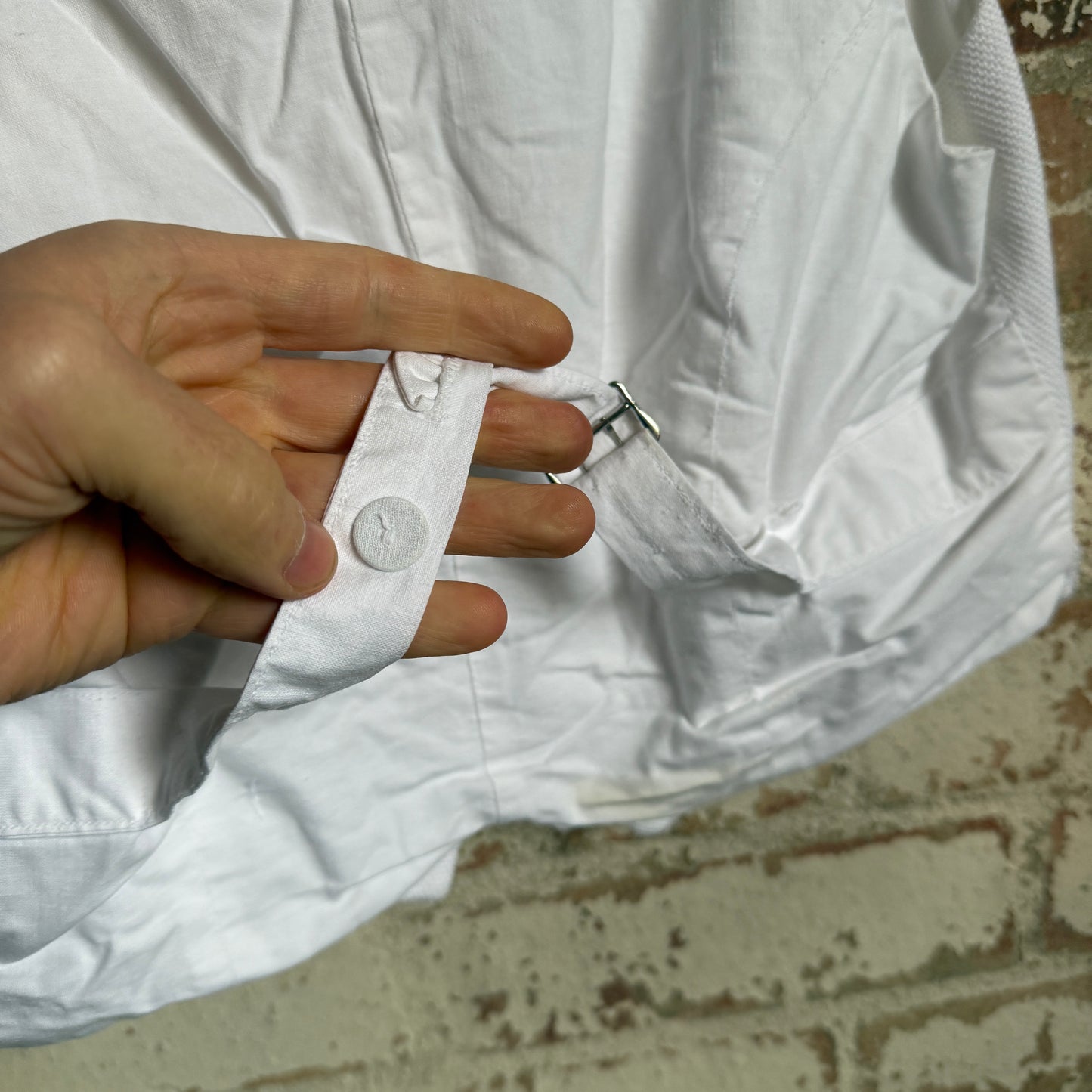 1930s White Cotton Formal Waistcoat